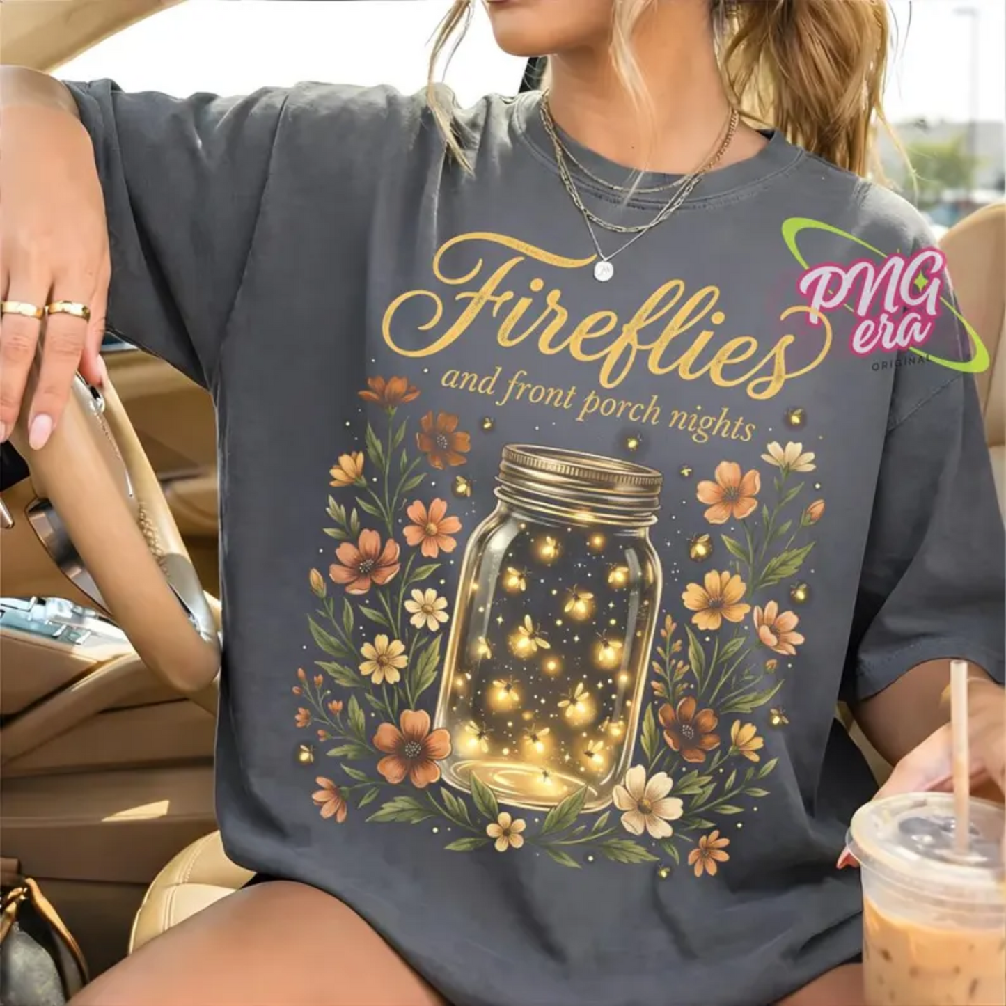 RTS FIREFLIES AND FRONT PORCH NIGHTS DTF DIRECT TO FILM transfers ADULT 10X11.5