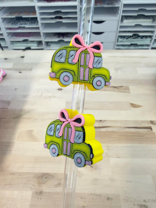 RTS BUS SCHOOL TEACHER STRAW TOPPER 10MM STAN