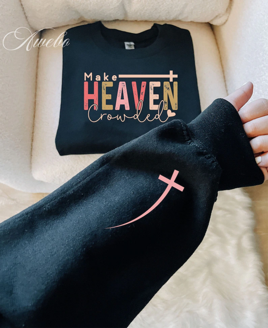 RTS Make Heaven croded cross pink MATTE BREATHABLE CLEAR FILM SCREEN PRINT TRANSFER ADULT SLEEVE 4X6 FRONT 8x12