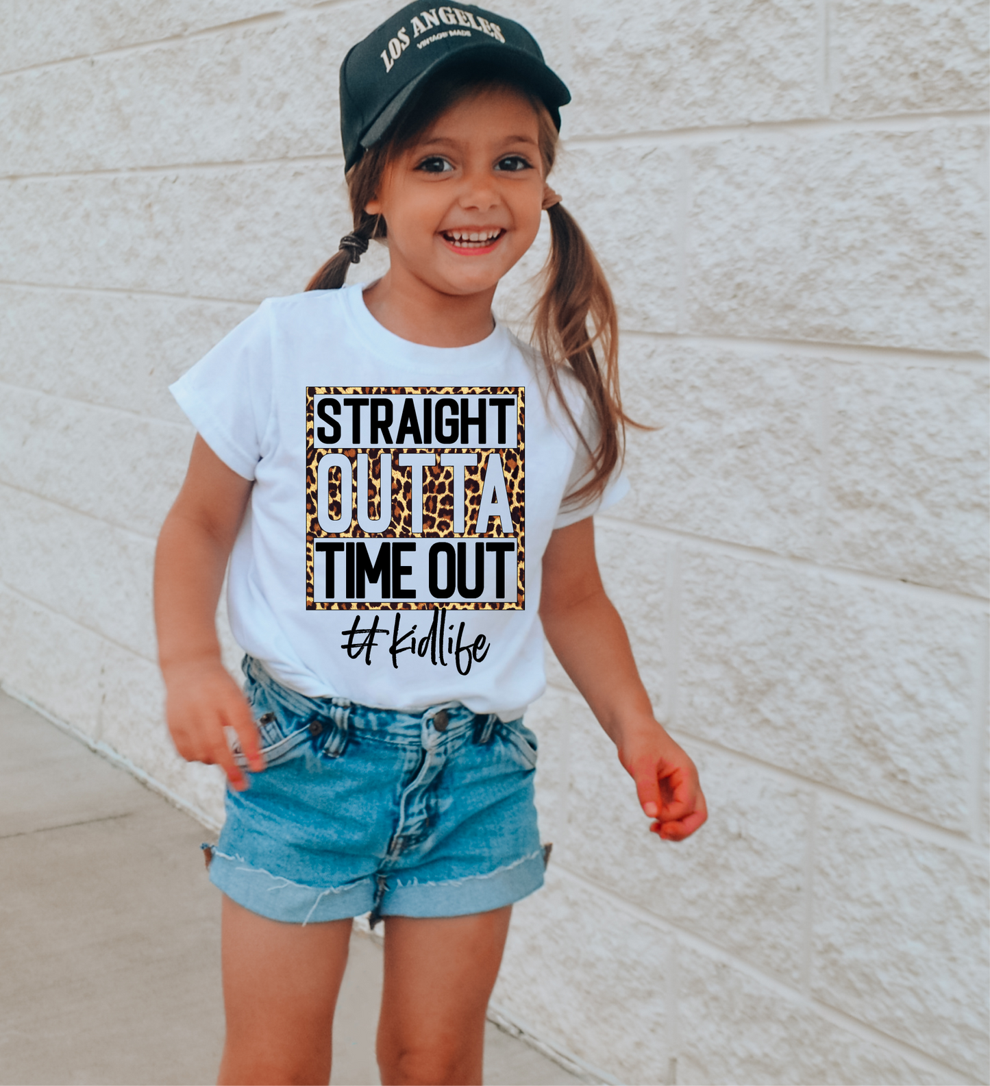 Straight outta time out #kidlife  KIDS 6.5X8 DTF TRANSFERPRINT TO ORDER