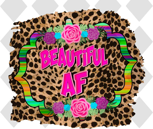 BEAUTIFUL af png Digital Download Instand Download - Do it yourself Transfers