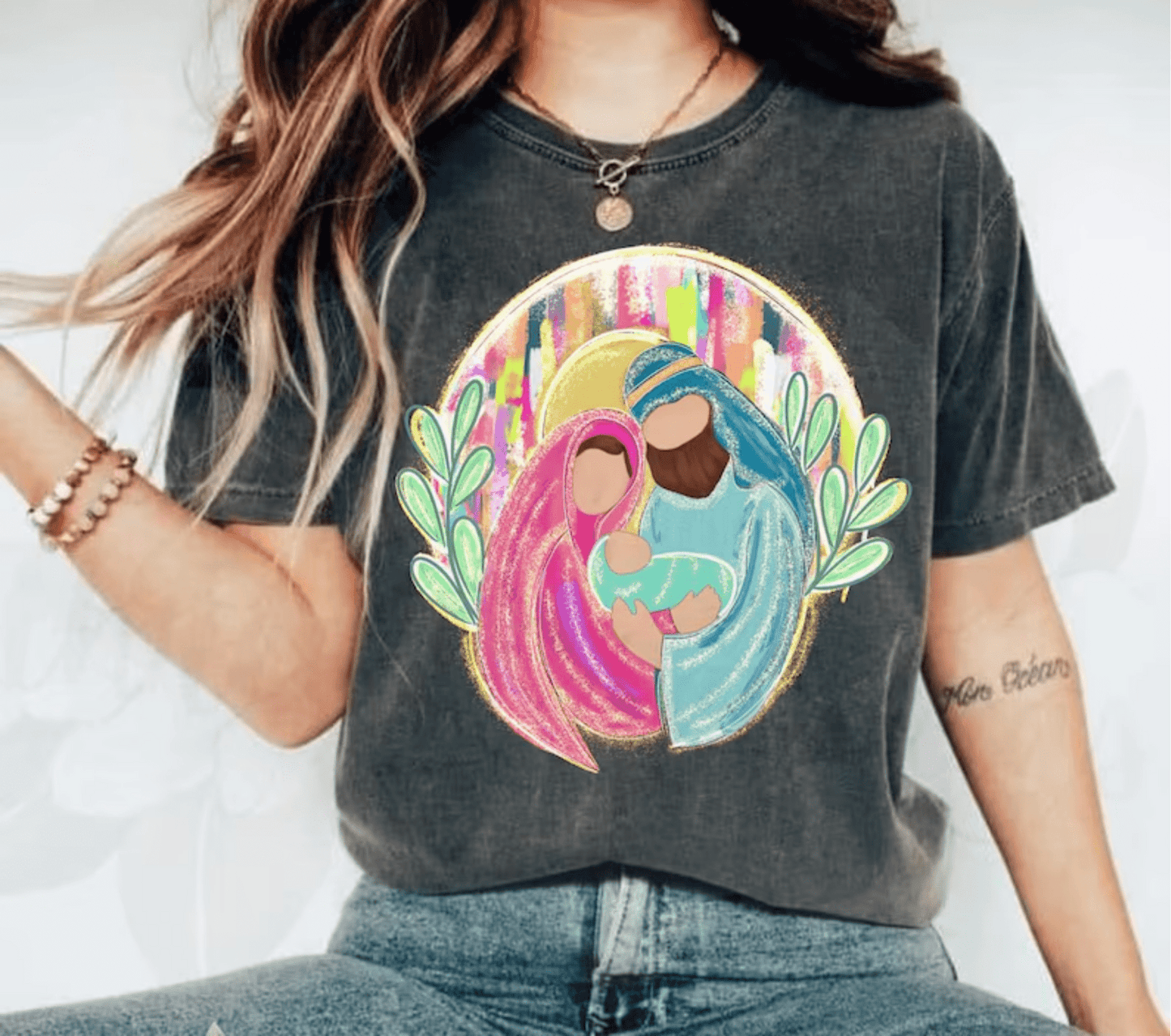 Heaven's Perfect Lamb DTF size ADULT DTF TRANSFER PRINT TO ORDER - Do it yourself Transfers