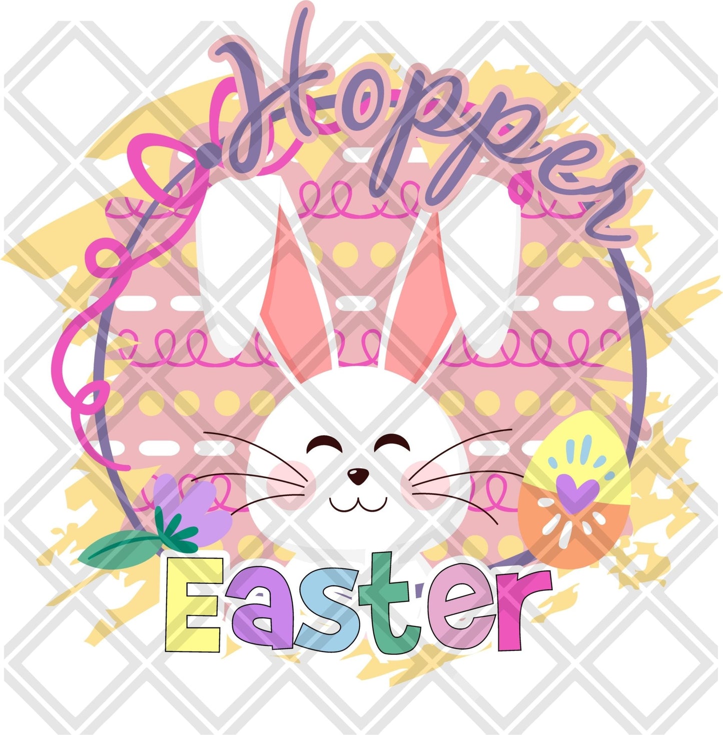 hopper easter Digital Download Instand Download - Do it yourself Transfers