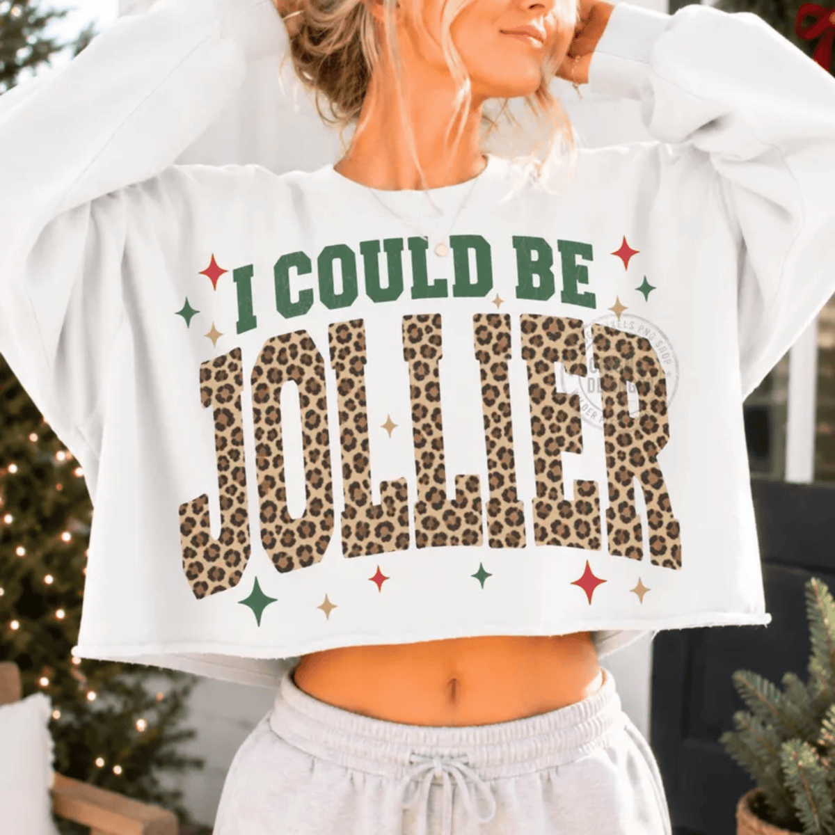I COULD BE JOLLIER LEOPARD DTF size ADULT 8.5x11.5 DTF TRANSFER PRINT TO ORDER (Copy) - Do it yourself Transfers