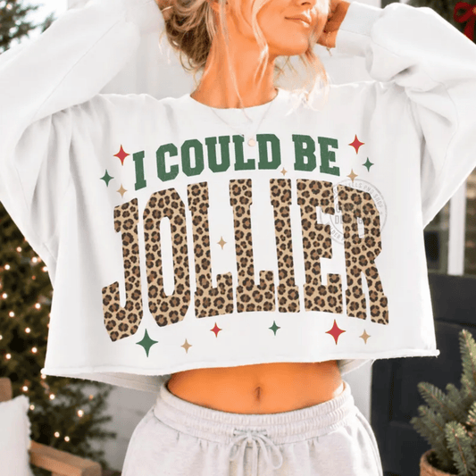 I COULD BE JOLLIER LEOPARD DTF size ADULT 8.5x11.5 DTF TRANSFER PRINT TO ORDER (Copy) - Do it yourself Transfers