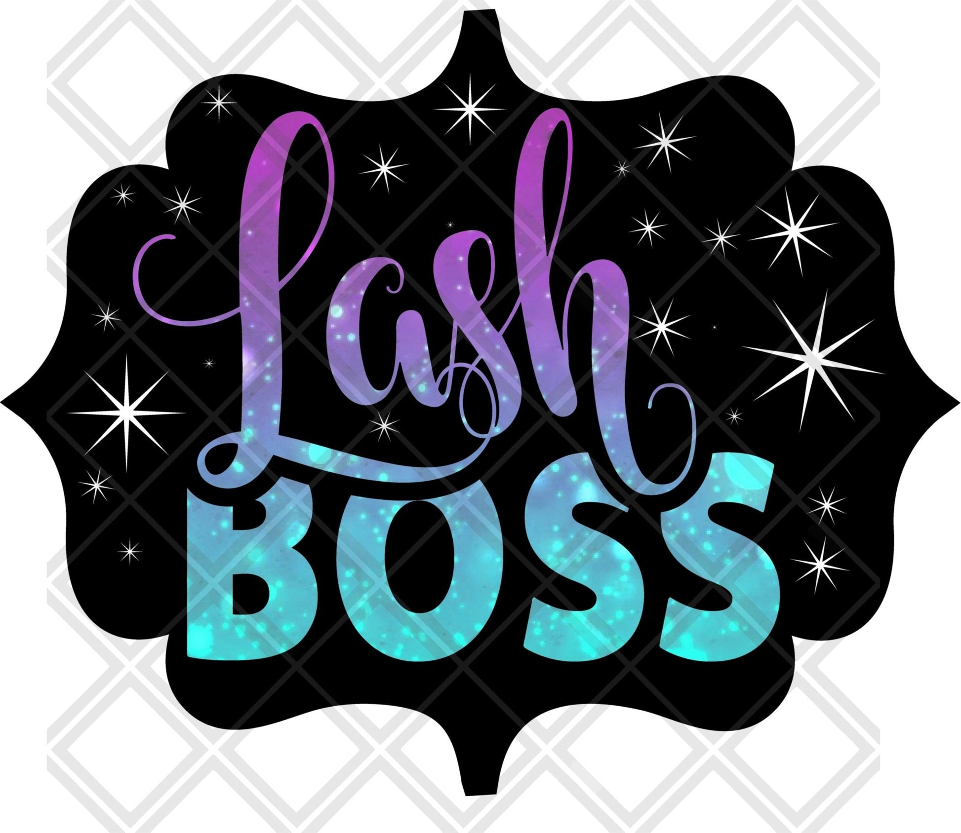 Lash Boss DTF TRANSFERPRINT TO ORDER - Do it yourself Transfers