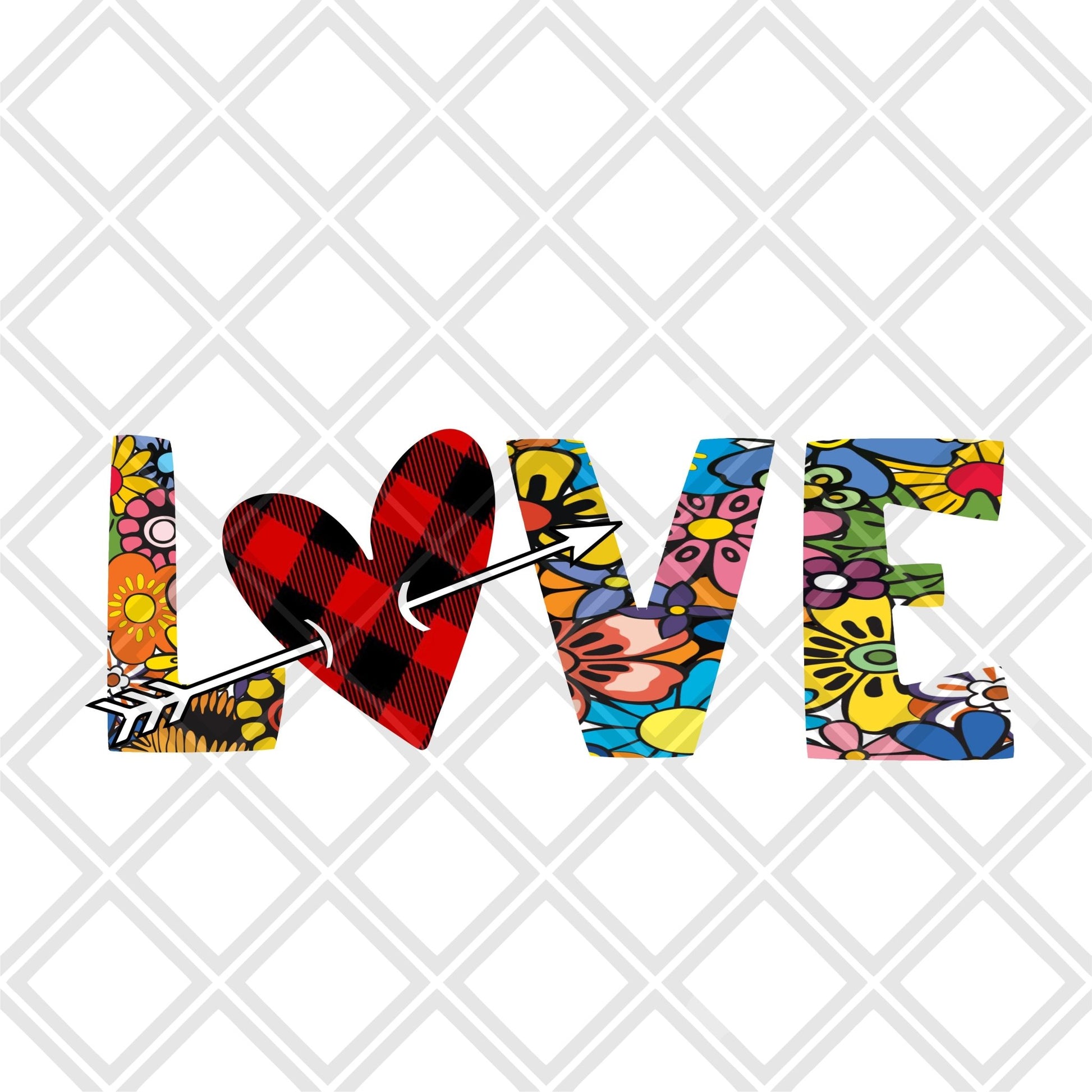 Love arrow Frame png Digital Download Instand Download - Do it yourself Transfers