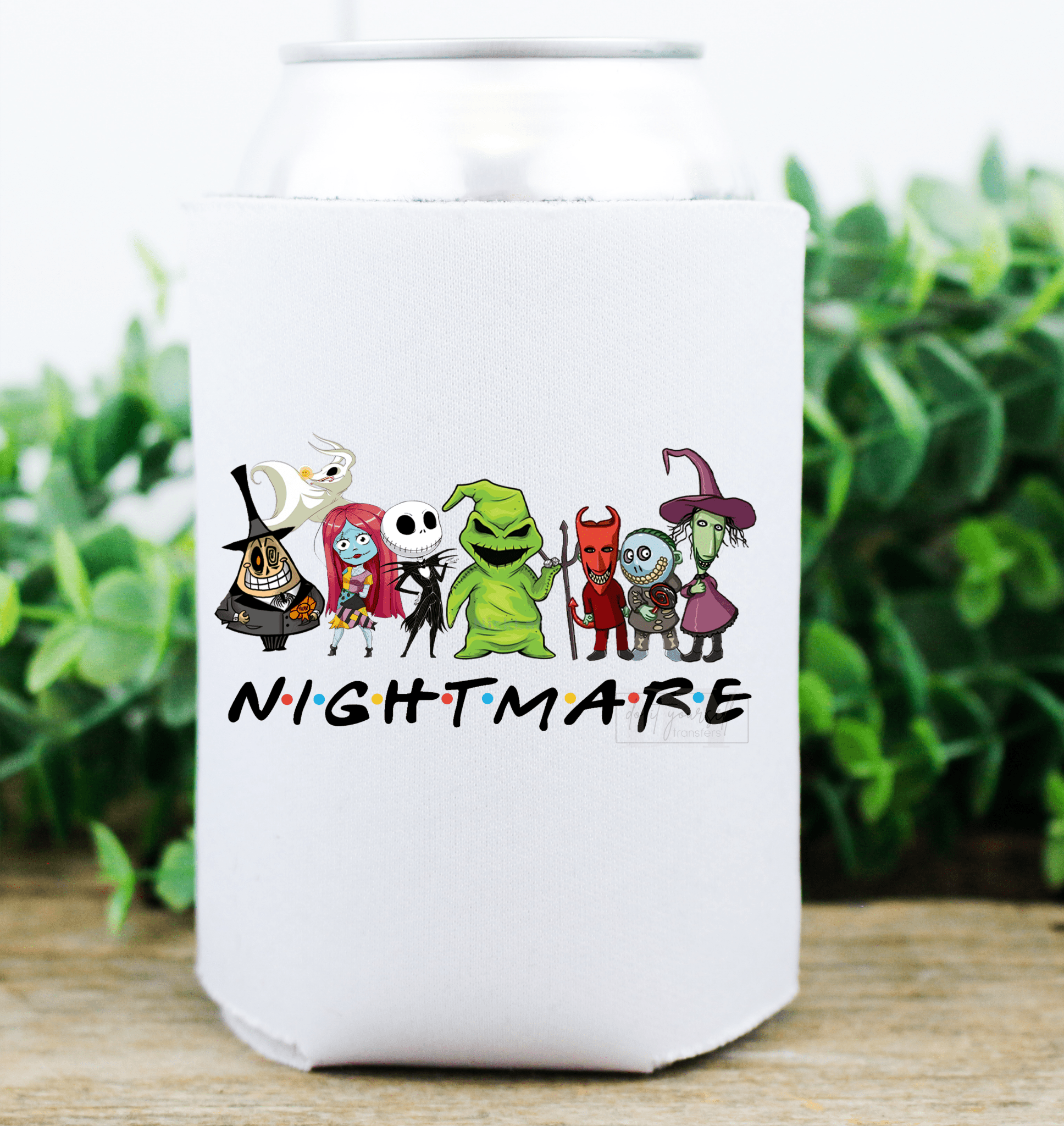 Nightmare friends Horror movies Halloween size / size 4. DTF TRANSFERPRINT TO ORDER - Do it yourself Transfers