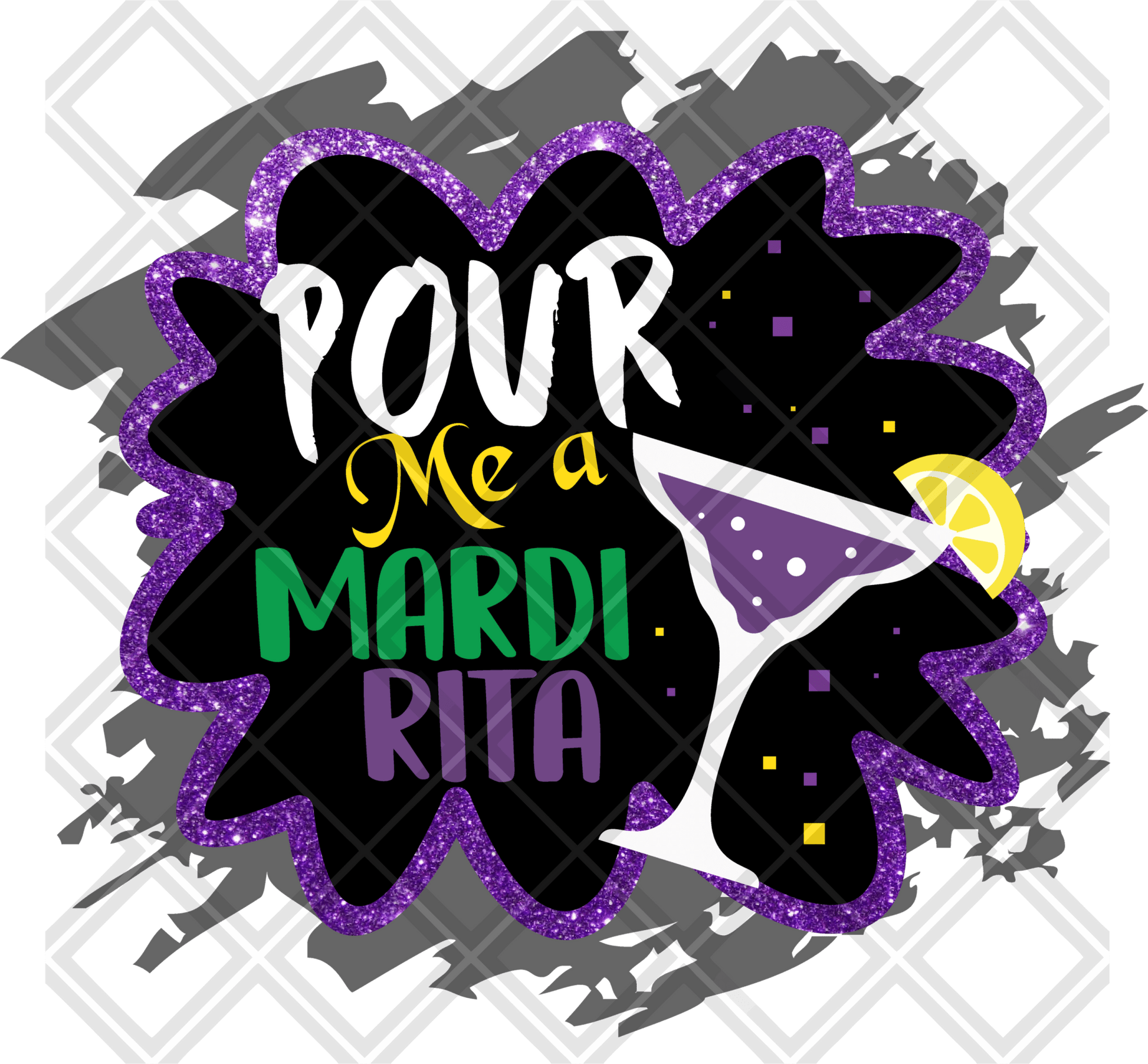 POUR ME A MARDI RITA Digital Download Instand Download - Do it yourself Transfers