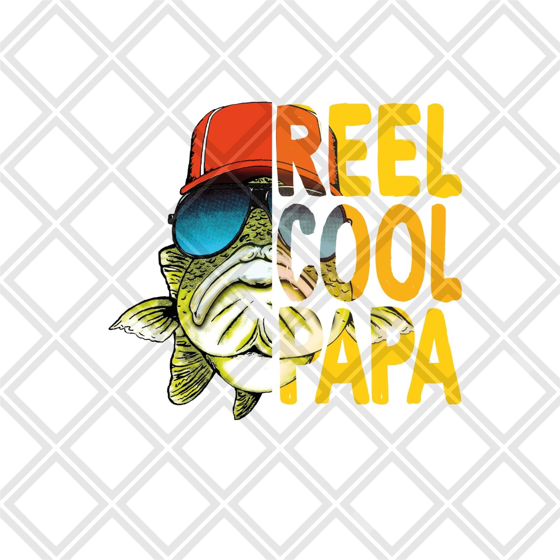 Reel Cool papa DTF TRANSFERPRINT TO ORDER - Do it yourself Transfers