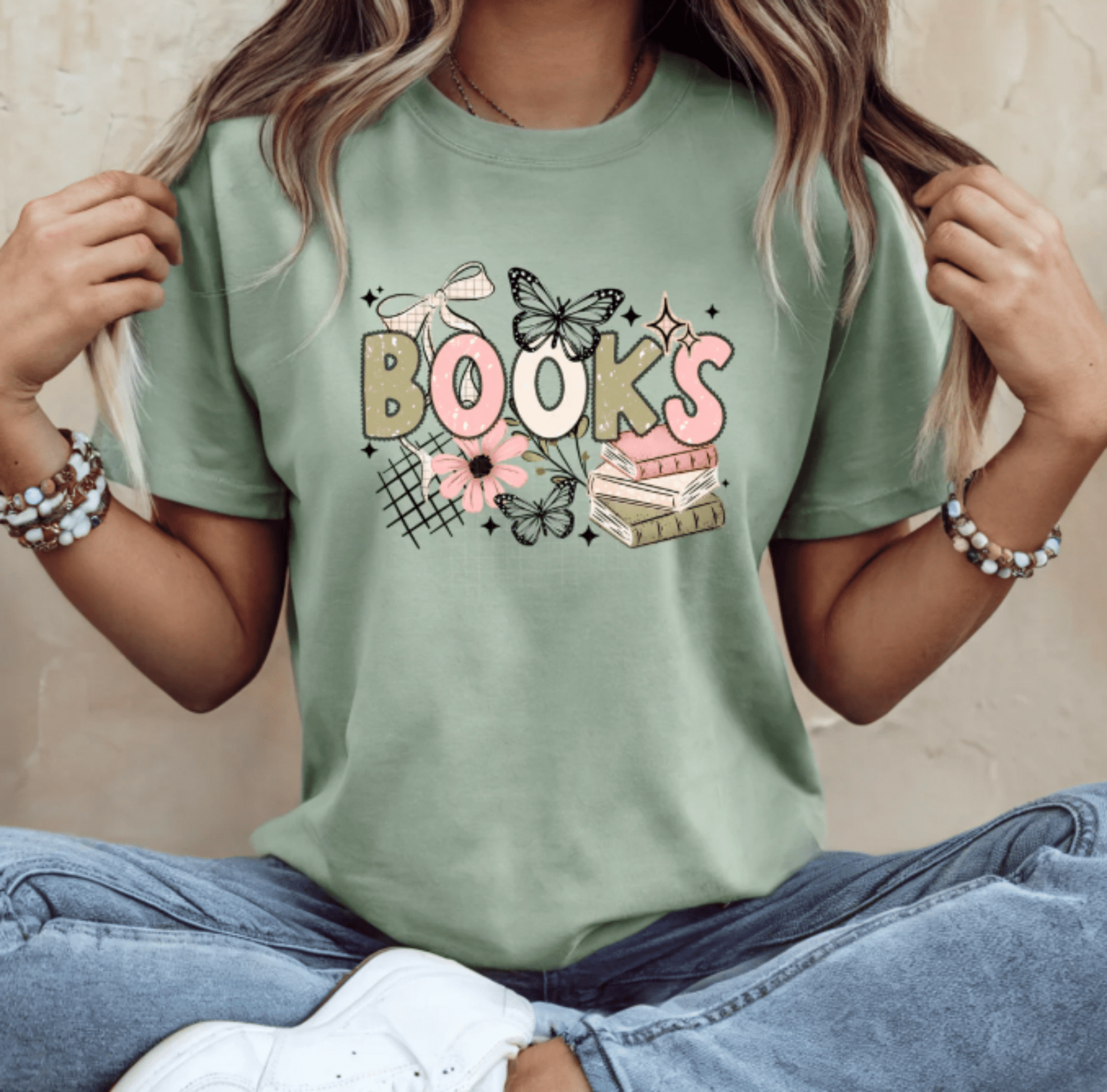 RTS BOOKS BUTTERFLY DTF DIRECT TO FILM transfers ADULT 10X11.5 - Do it yourself Transfers