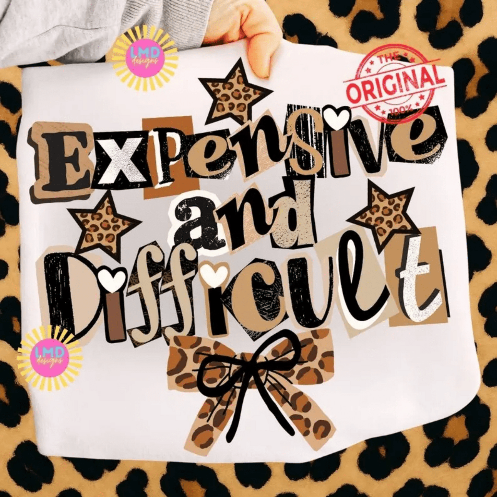 RTS EXPENSIVE AND DIFFICULT BROWN BOW DTF DIRECT TO FILM transfers ADULT 10X11.5 - Do it yourself Transfers
