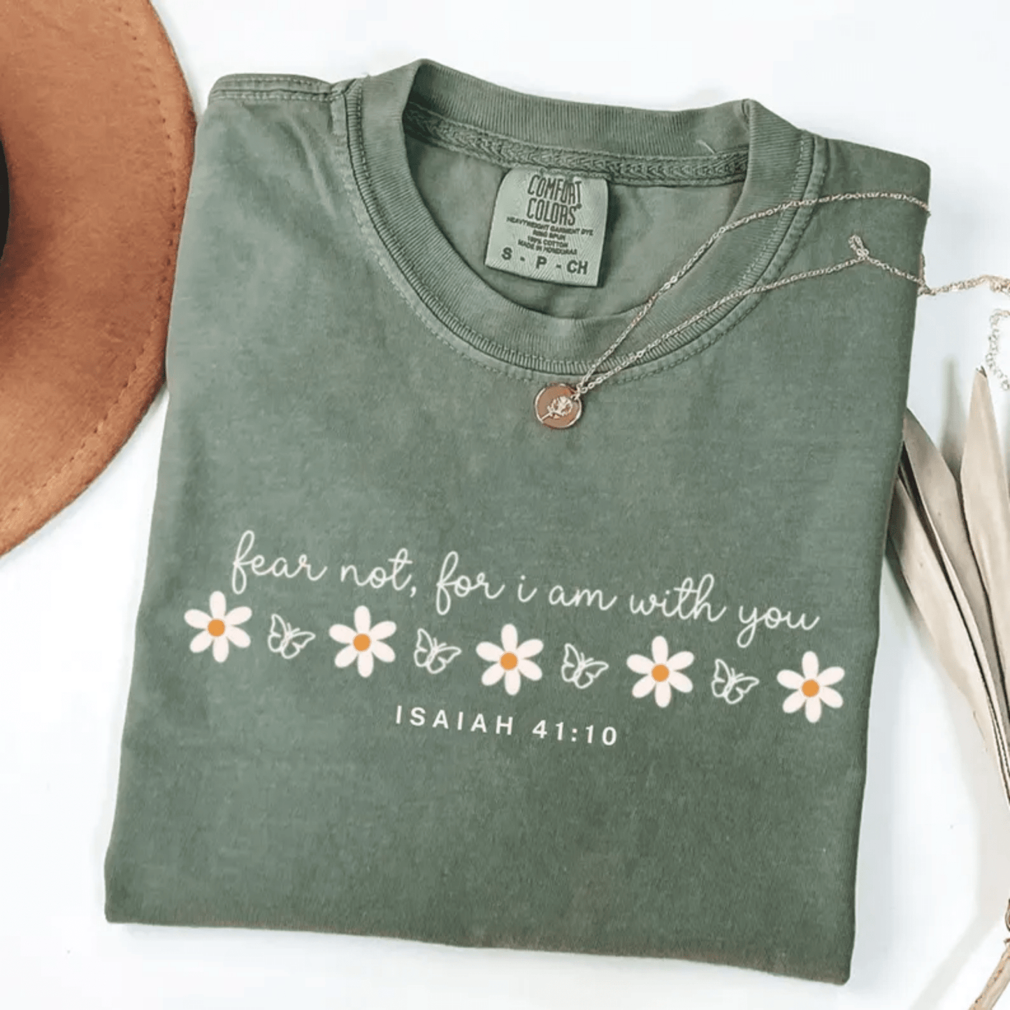 RTS FEAR NOT FOR I AM WITH YOU ISAIAH DTF DIRECT TO FILM transfers ADULT 10X11.5 - Do it yourself Transfers