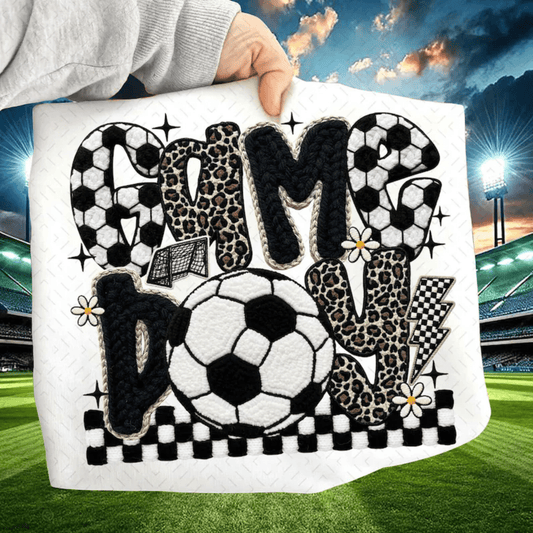 RTS GAME DAY SOCCER DTF DIRECT TO FILM transfers ADULT 10X11.5 - Do it yourself Transfers