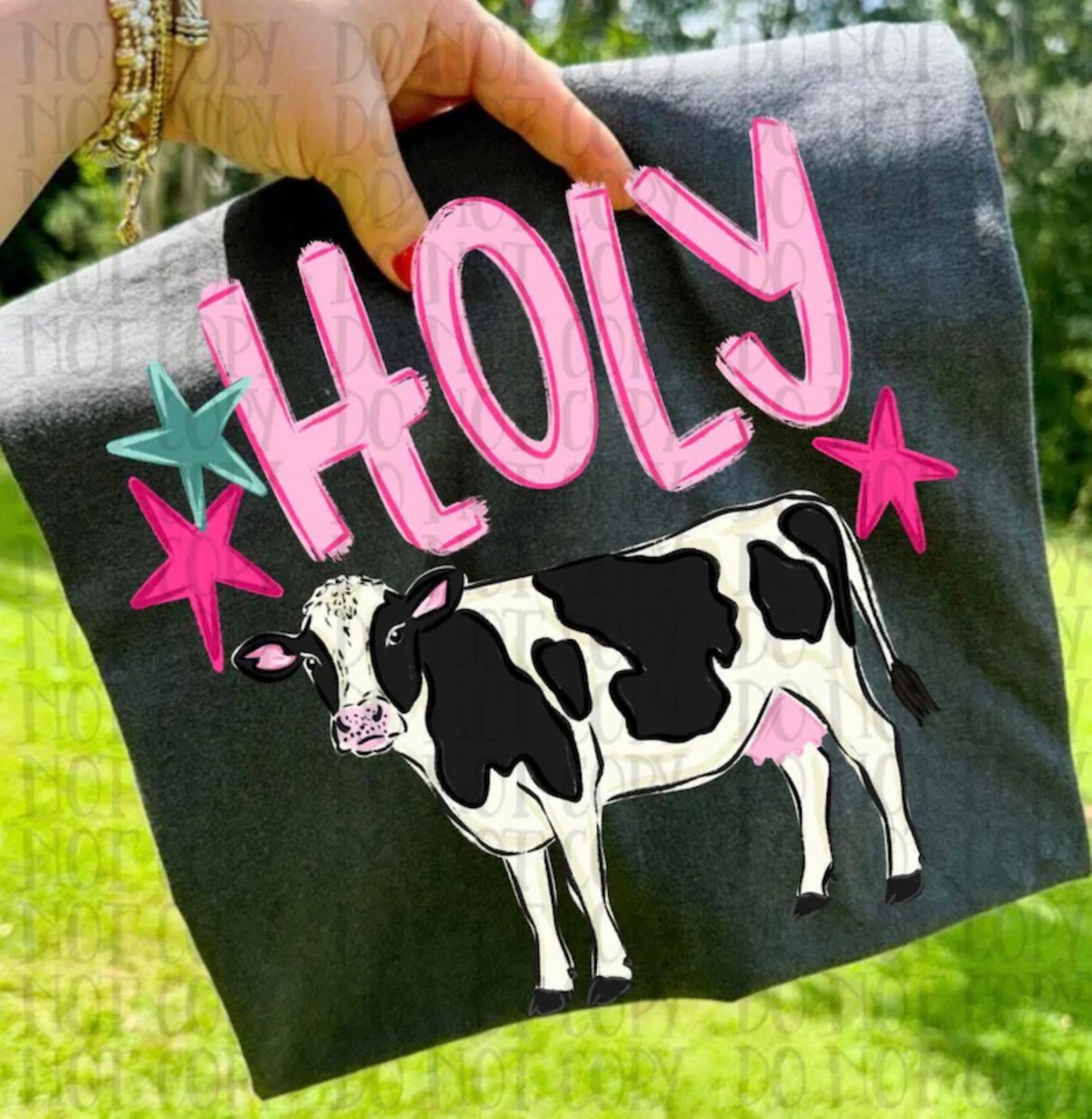 RTS HOLY COW DTF DIRECT TO FILM transfers ADULT 10X11.5 - Do it yourself Transfers