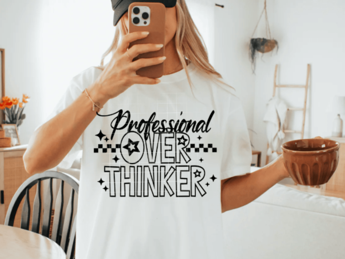 RTS PROFESSIONAL OVERTHINKER SINGLE COLOR BLACK DTF DIRECT TO FILM transfers ADULT 9X12 - Do it yourself Transfers