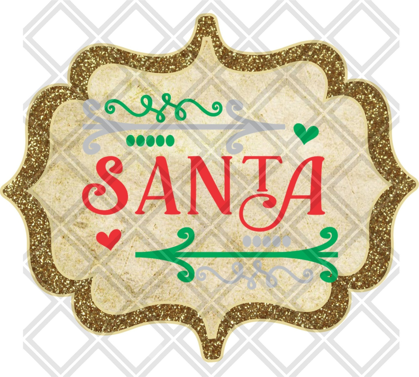 Santa Arrows DTF TRANSFERPRINT TO ORDER - Do it yourself Transfers