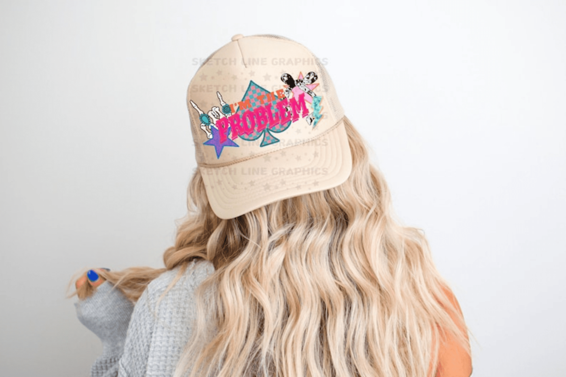 TRANSFER TUESDAY MAY 20TH I'M THE PROBLEM DTF DIRECT TO FILM transfers HAT - Do it yourself Transfers