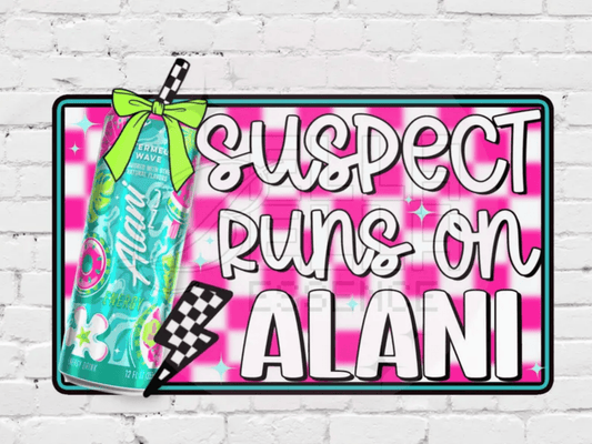 TRANSFER TUESDAY SHIPS MAR 19TH SUSPECT RUNS ON ALANI DTF DIRECT TO FILM transfers size ADULT 10X12 - Do it yourself Transfers