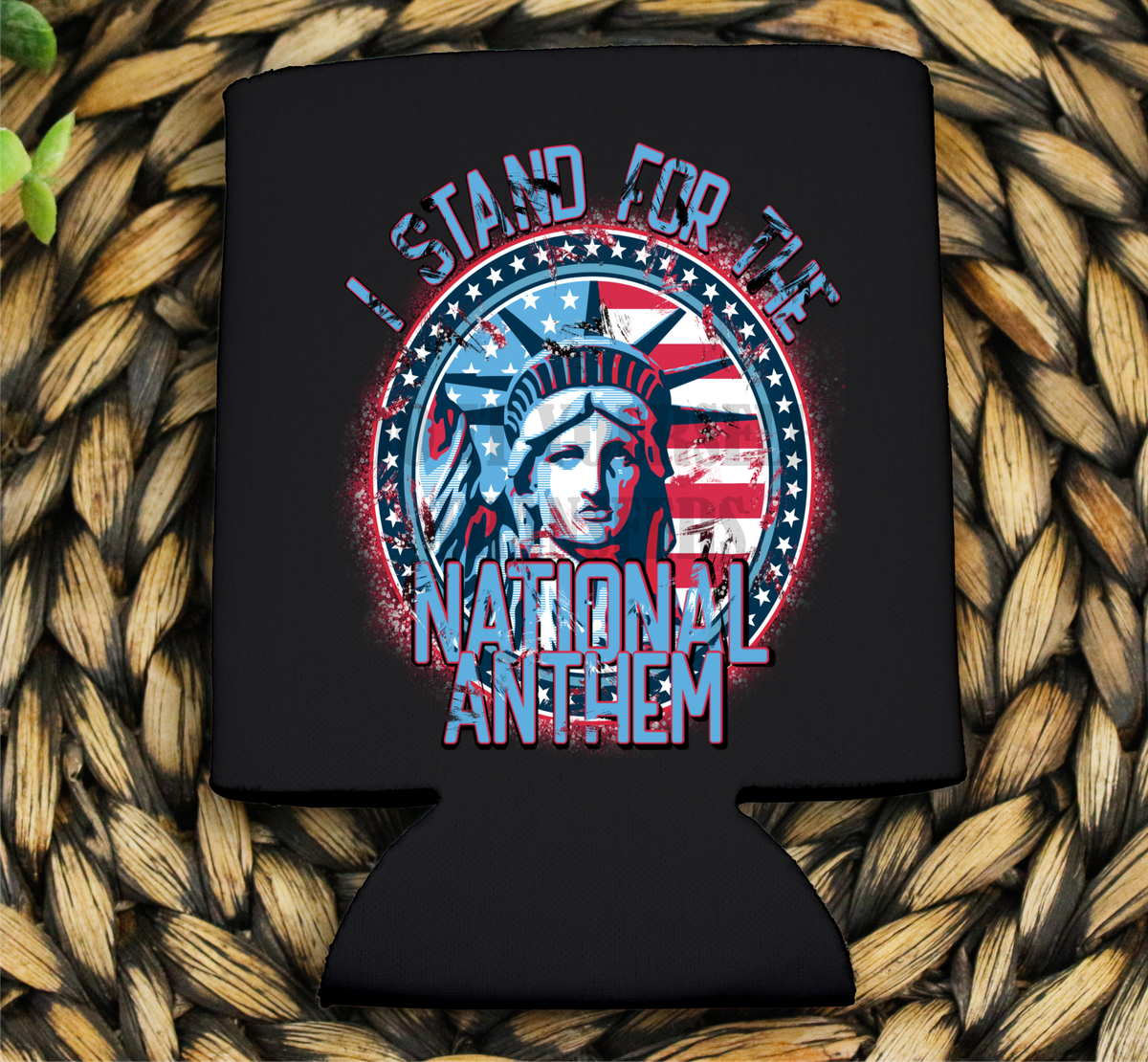I stand for the National Anthem statue of Liberty  / size  DTF TRANSFERPRINT TO ORDER