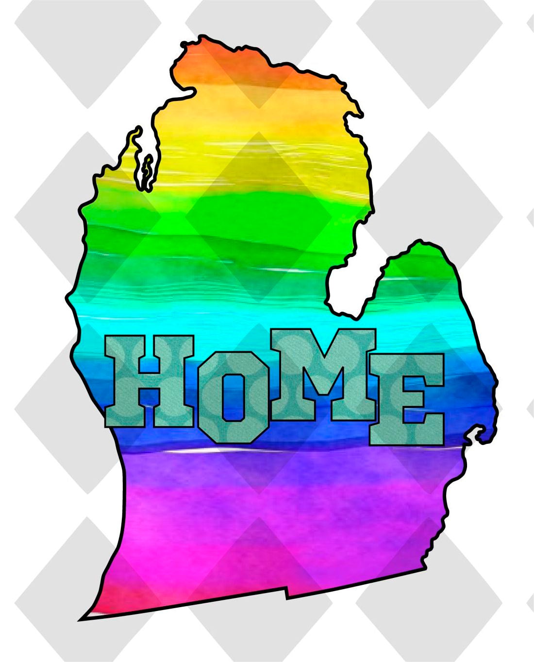 Michigan STATE HOME png Digital Download Instand Download