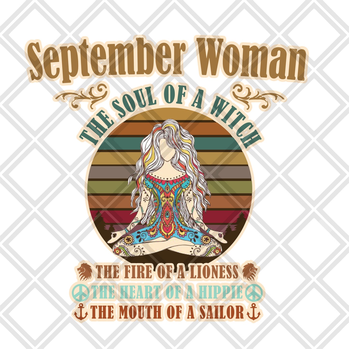 September Woman Digital Download Instand Download