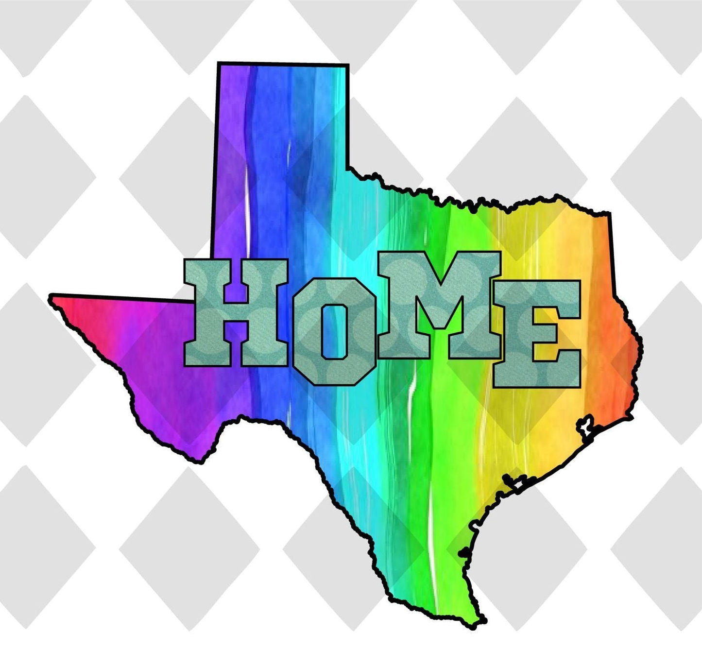 Texas State Home DTF TRANSFERPRINT TO ORDER