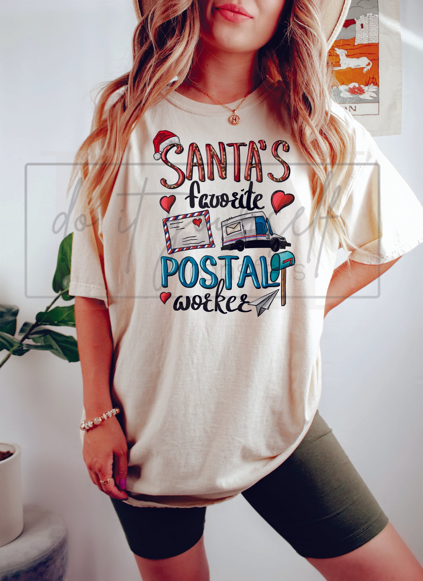 Santa's Favorite Post office  DTF Print to order