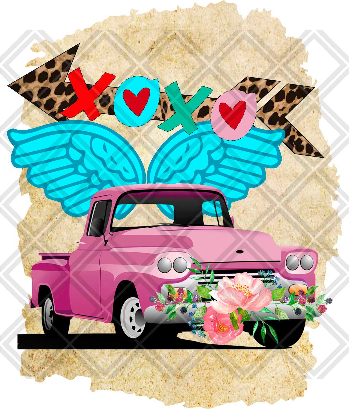 XOXO truck multi png Digital Download Instand Download